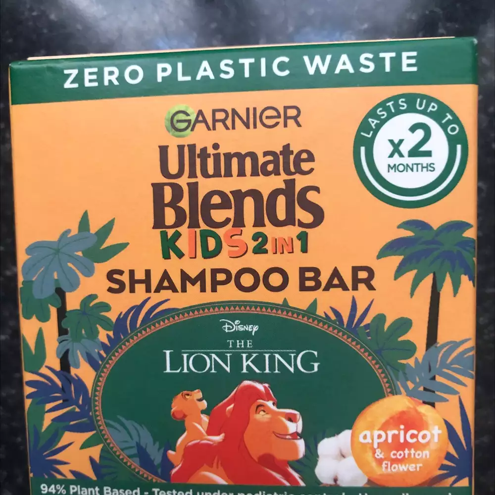 GARNIER - Ultimate blends kids 2 in 1 - Shampoo bar