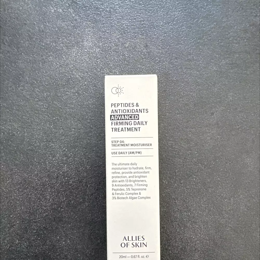ALLIES OF SKIN - Peptides & antioxydants advanced firming daily treatment