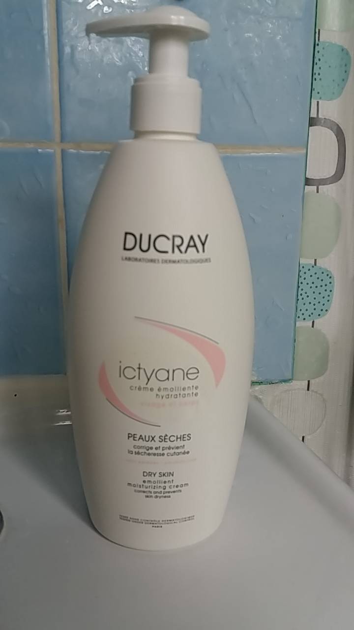 DUCRAY - Ictyane - Crème émolliente hydratante
