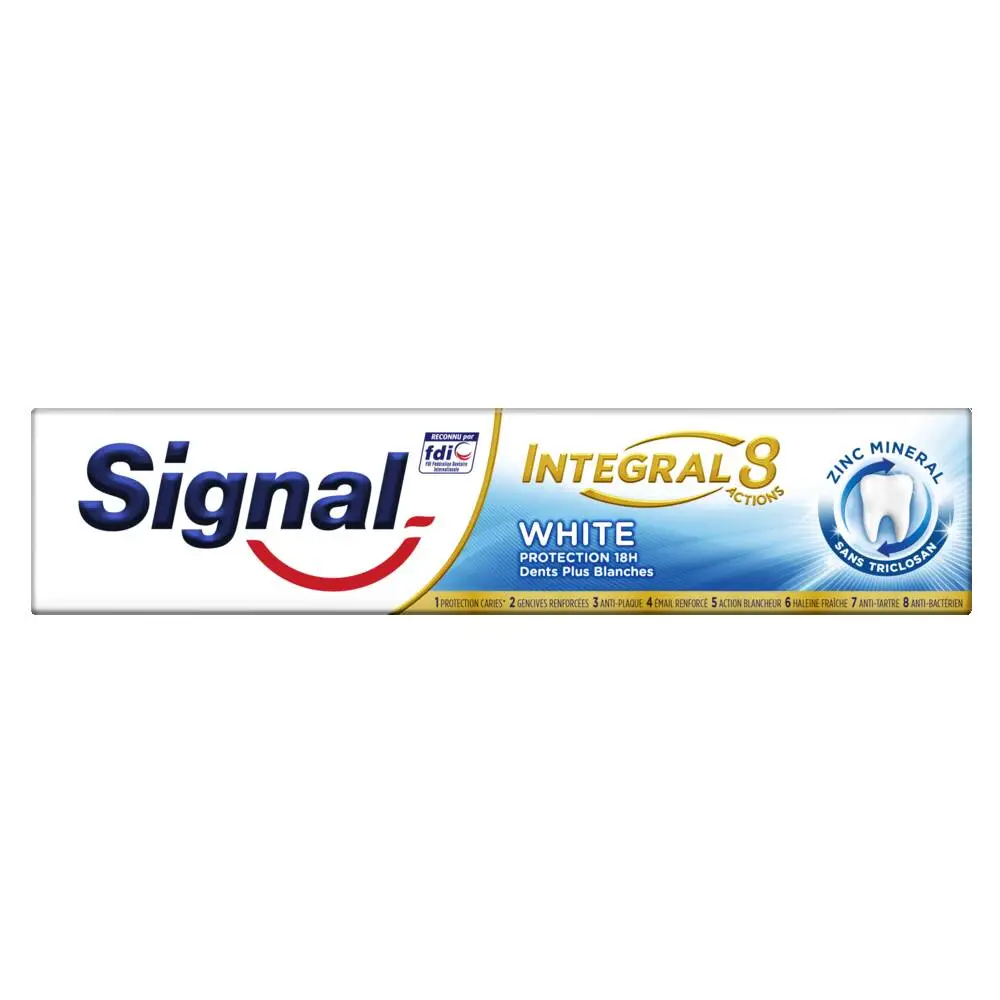 SIGNAL - SIGNAL Dentifrice Blancheur White Integral 8 100ml