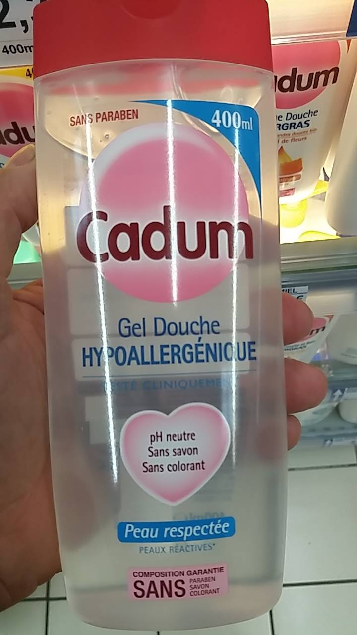 CADUM - Gel Douche hypoallergénique