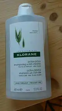 KLORANE - Extra-doux - Shampooing au lait d'avoine