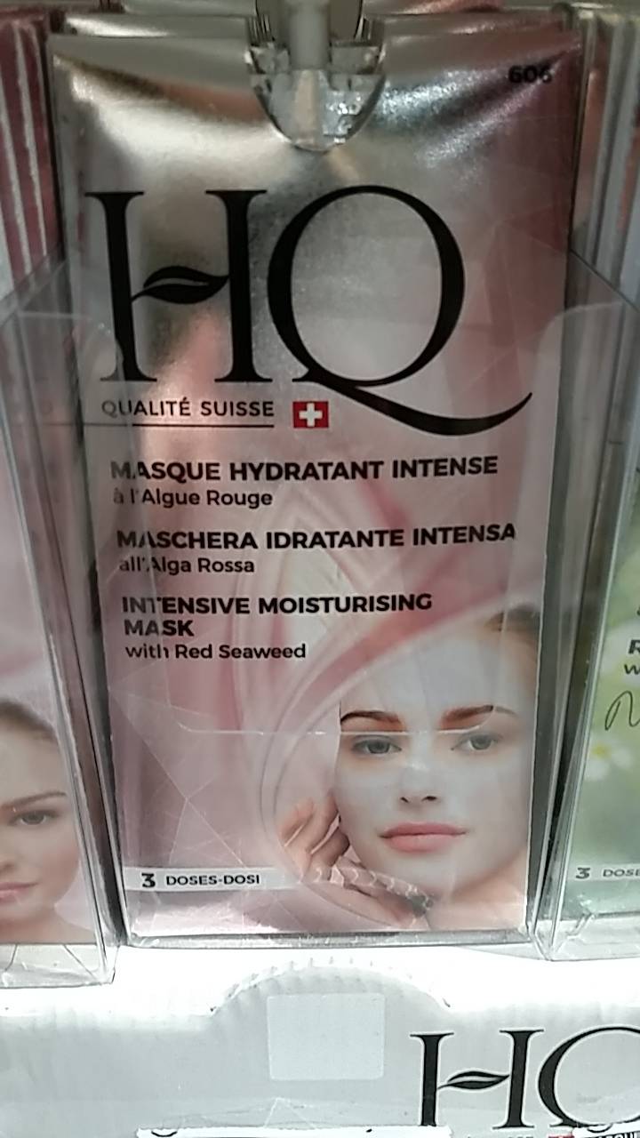 HQ QUALITÉ SUISSE - Masque hydratant intense