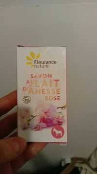FLEURANCE NATURE - Savon au lait d'ânesse rose