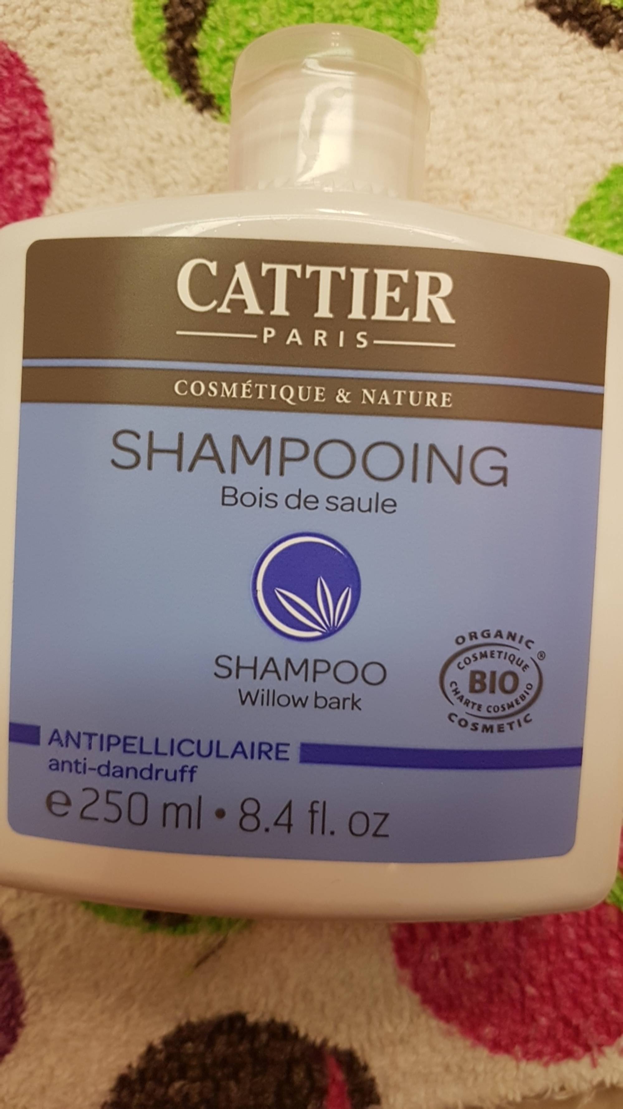 CATTIER - Shampooing anti-pelliculaire au bois de saule