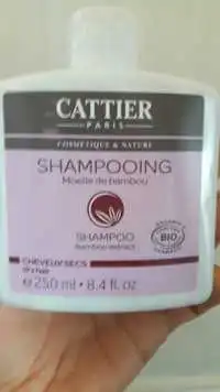 CATTIER - Cosmétique et Nature - Shampooing Moelle de bambou