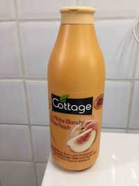 COTTAGE - La pêche Blanche - Douche & bain lait hydratant