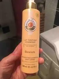 ROGER & GALLET - Bienfaits - Lait tonifiant hydratant