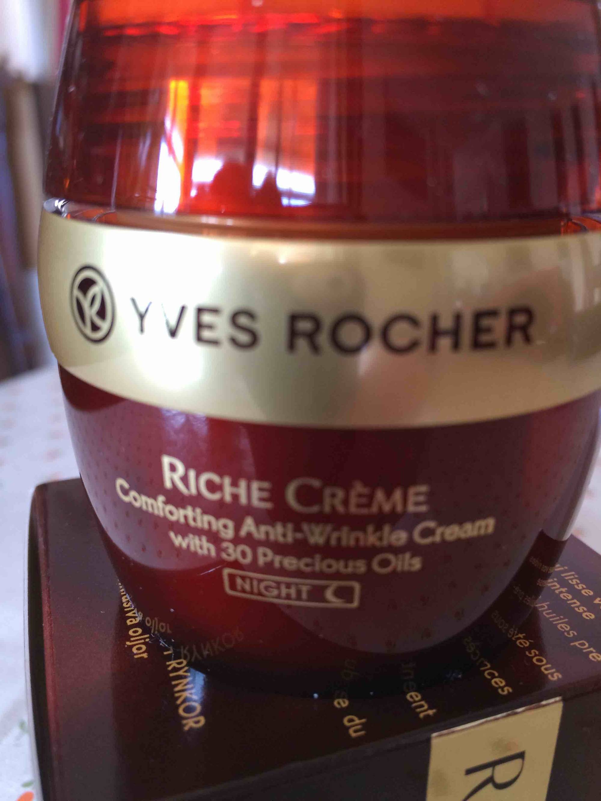 YVES ROCHER - Riche crème - Comforting anti-wrinkle cream