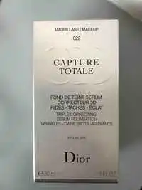 DIOR - Capture totale - Fonds de teint sérum correcteur 3D