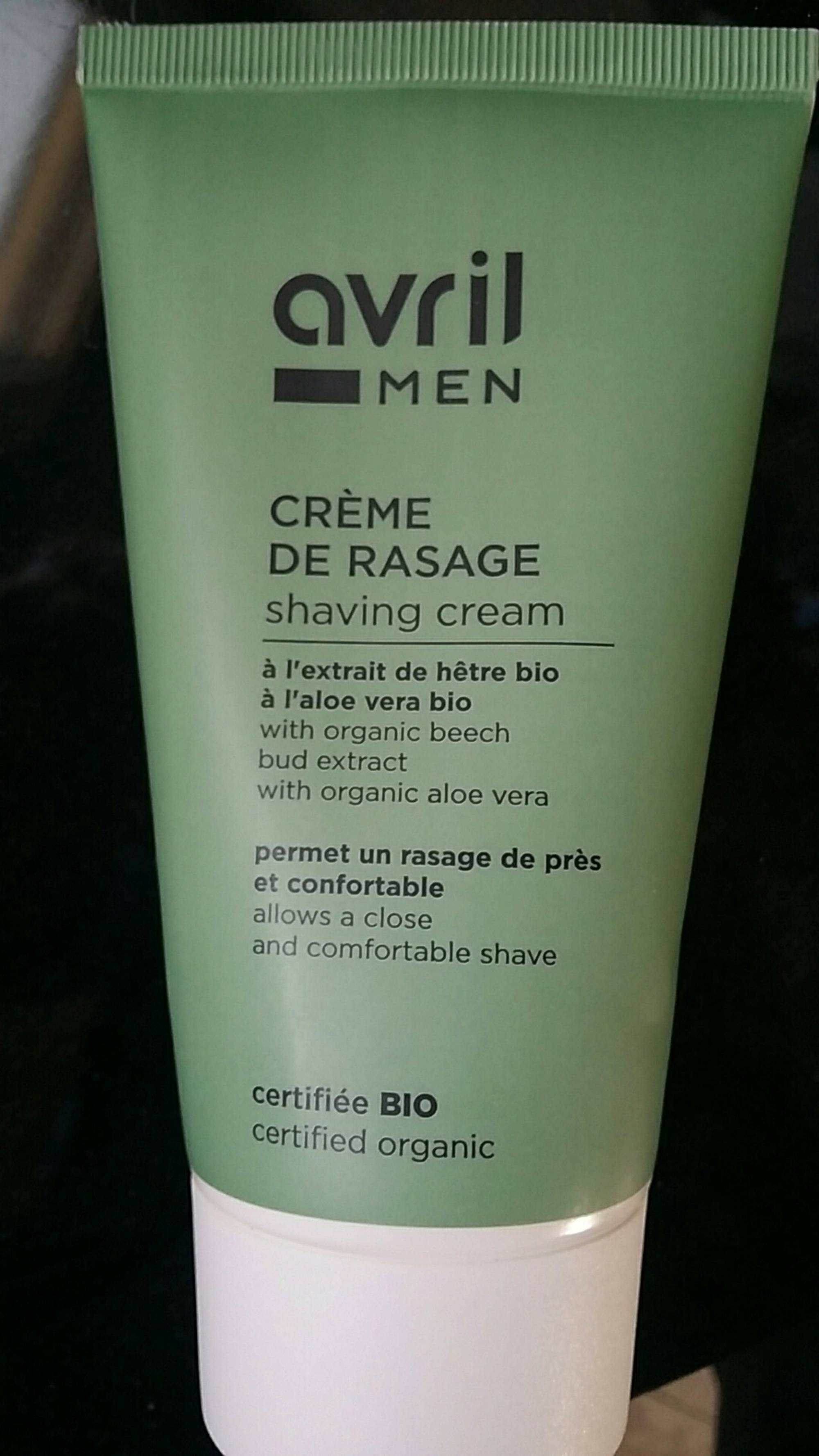 AVRIL - Crème de rasage Men