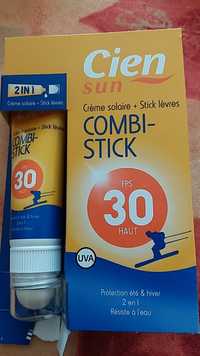 CIEN - Sun - Crème solaire et Stick lèvres 2 in 1 FPS 30