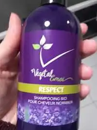 VÉGÉTAL'EMOI - Respect - Shampooing bio pour cheveux normaux