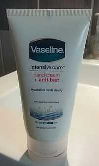 VASELINE INTENSIVE CARE - Hand cream + anti-bac