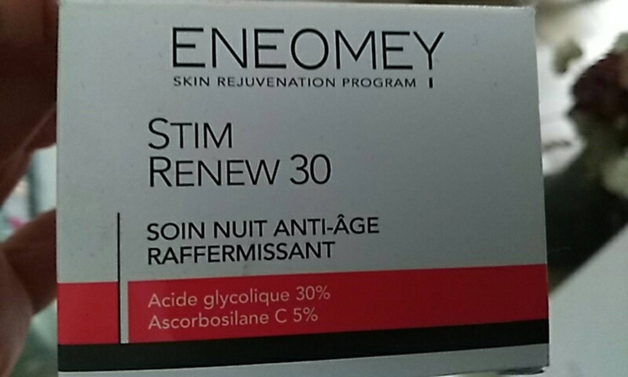 ENEOMEY - Stim renew 30 - Soin nuit anti-âge raffermissant