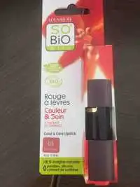 SO'BIO ÉTIC - Rouge à lèvres 03 bois de rose