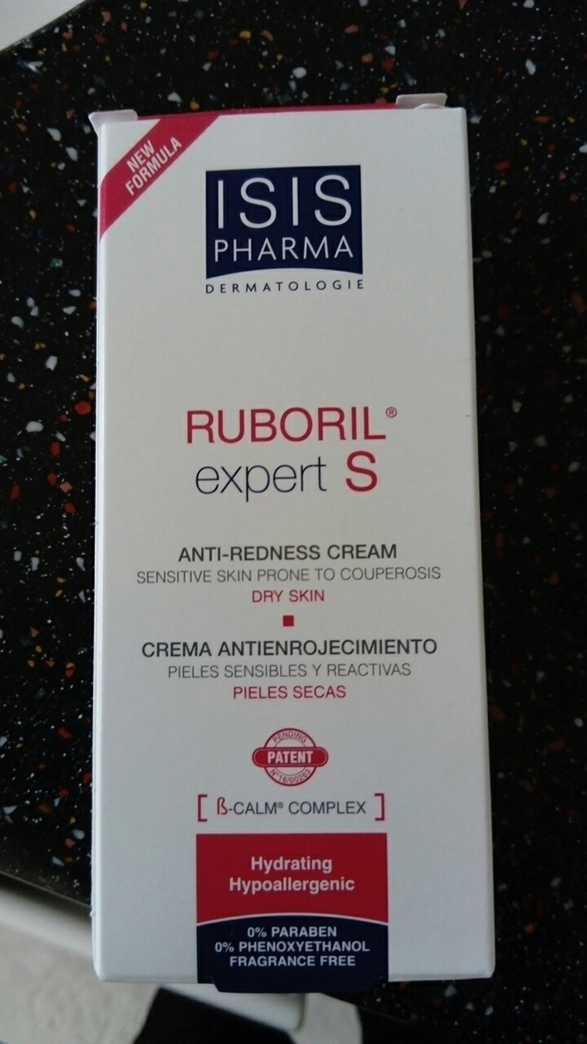 ISIS PHARMA - Ruboril Expert S - Anti-redness cream