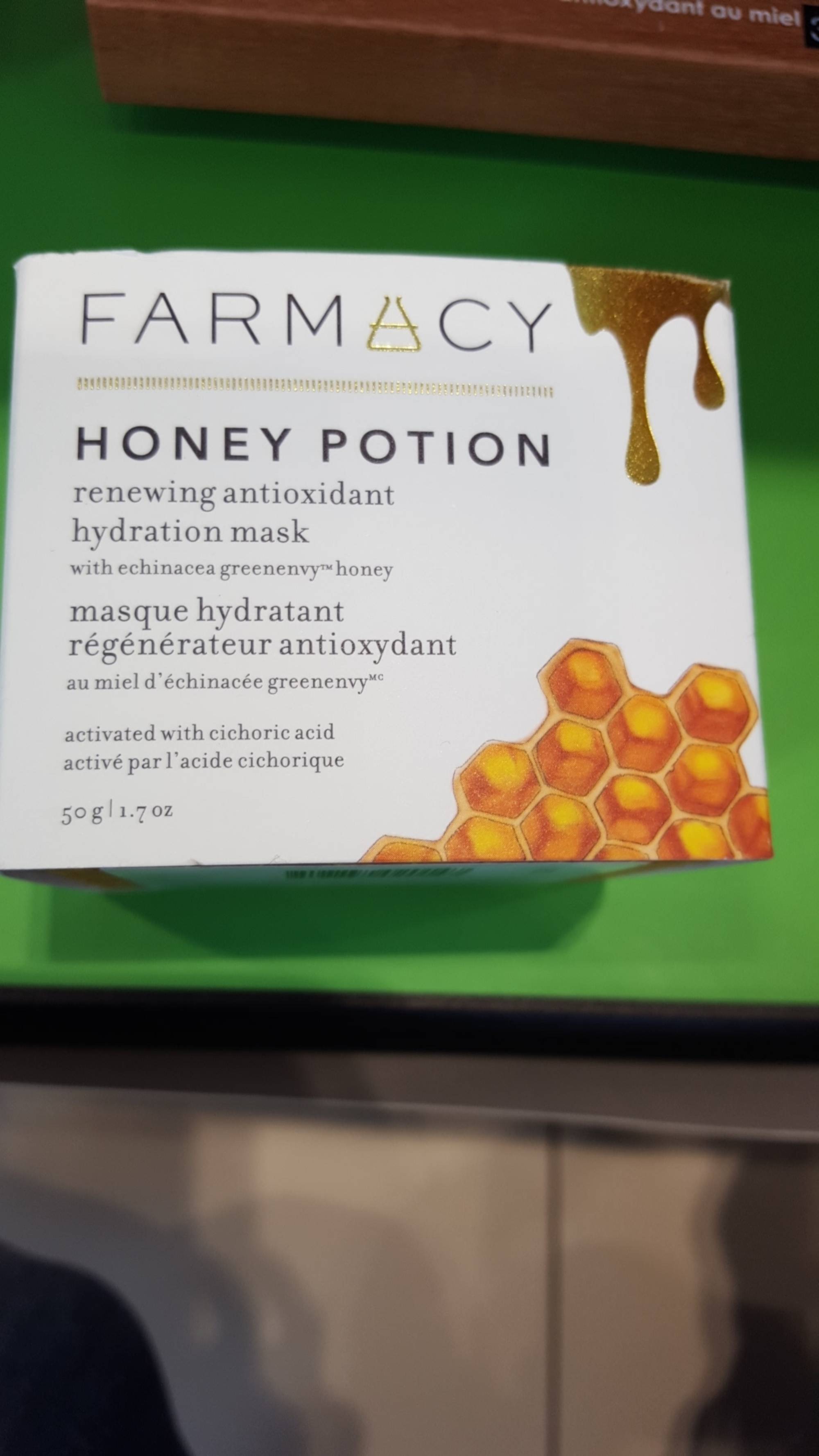 FARMACY - Honey potion - Masque hydratant régénérateur antioxydant