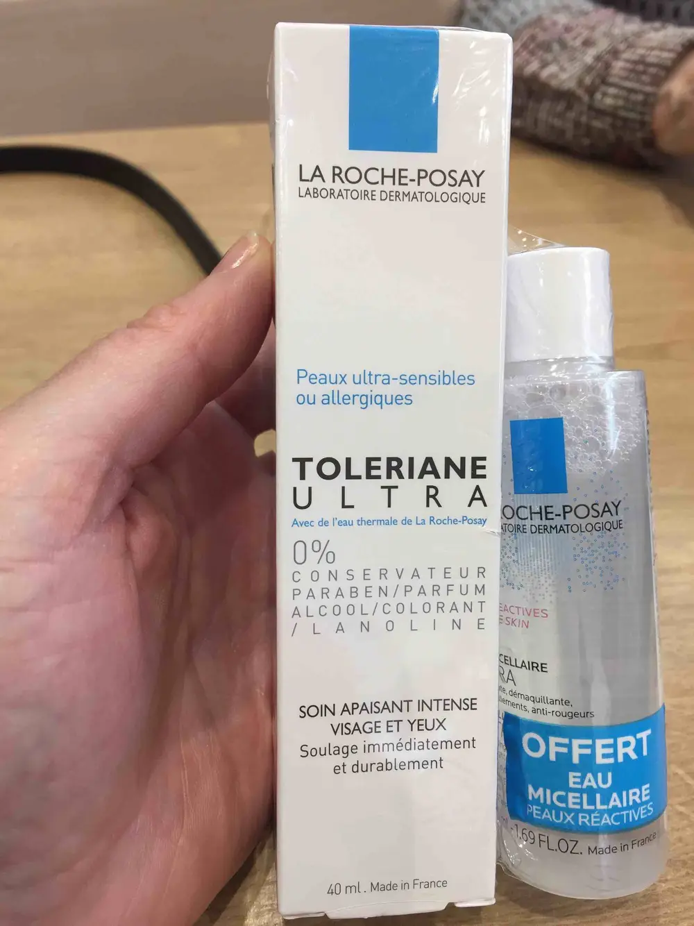 LA ROCHE-POSAY - Toleriane ultra - Soin apaisant intense visage et yeux