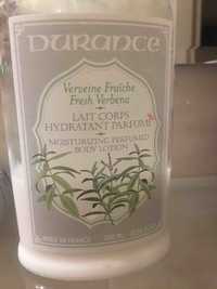 DURANCE - Lait corps hydratant parfumé