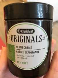 KRUIDVAT - Originals - Crème exfoliante tea tree