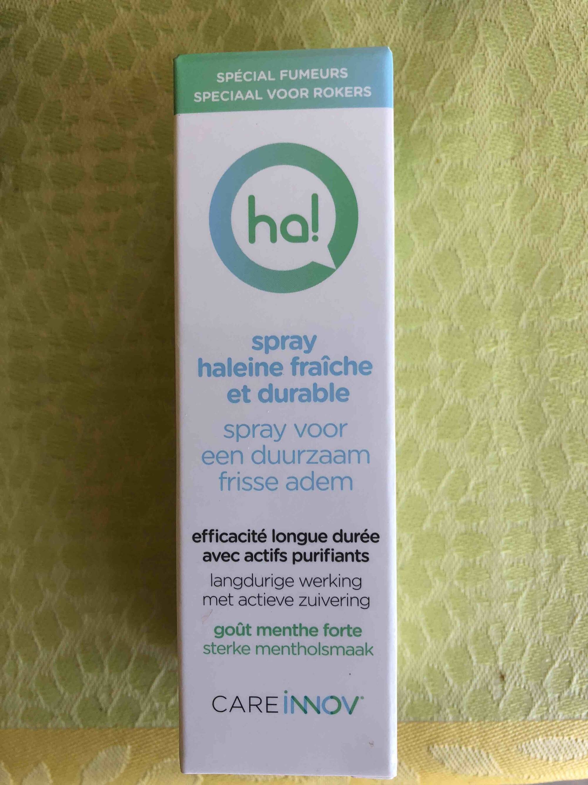 Care Innov Ha Spray Haleine Fraîche et Durable 15 ml