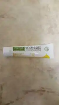 CATTIER - Dentargile - Dentifrice à l'argile