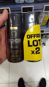 AXE - Music all day fresh - Déodorant & bodyspray