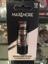 MAX & MORE - Highlight stick 139 rose glow