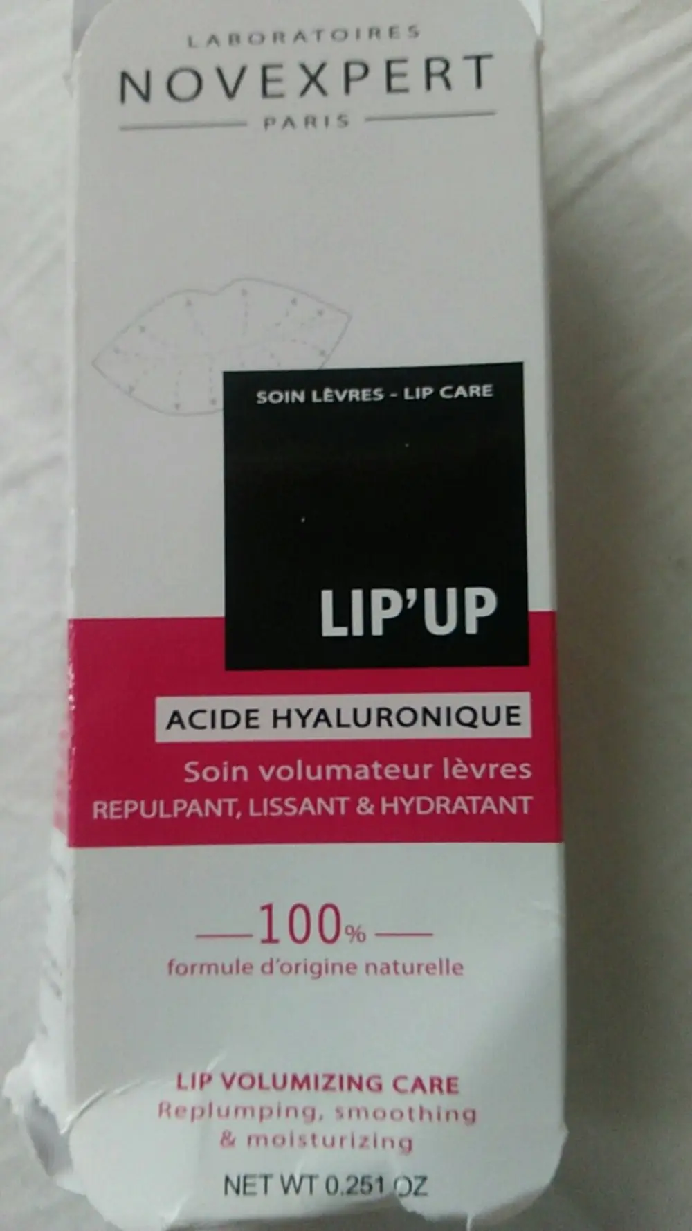 NOVEXPERT - Lip'up - Soin volumateur lèvres