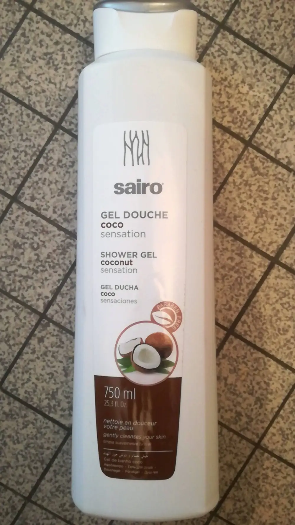 SAIRO - Gel douche coco sensation