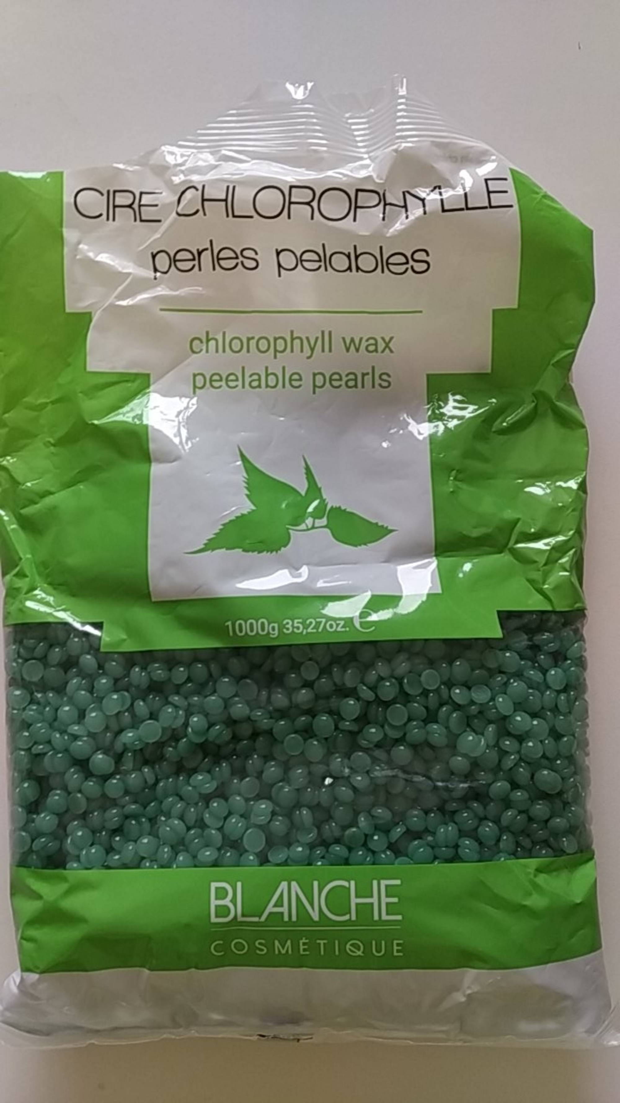 BLANCHE COSMETIQUE - Cire chlorophylle perles pelables