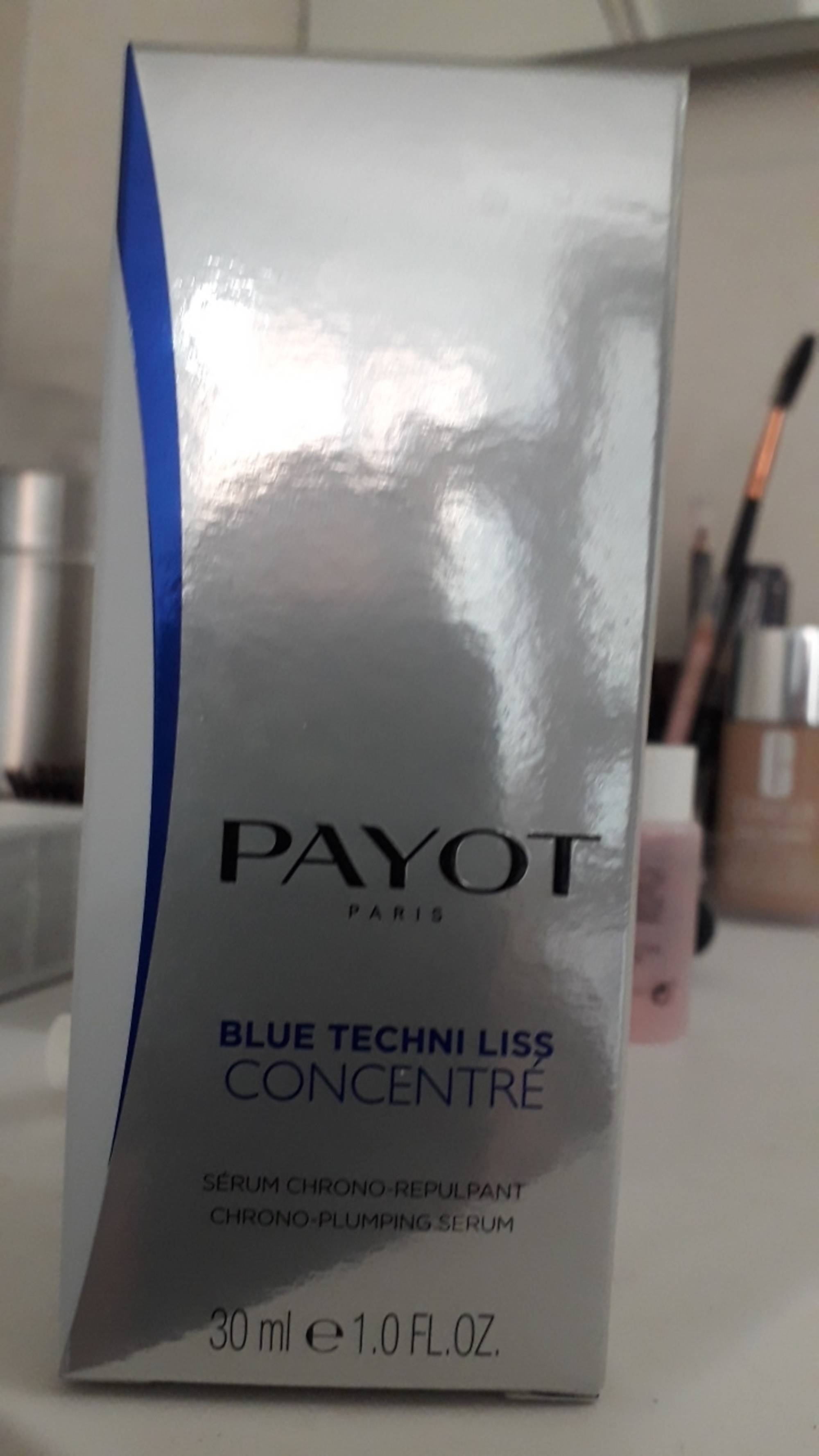 PAYOT - Blue techni liss concentré - Sérum chrono-repulpant