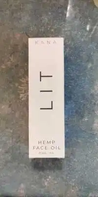 KANA - Lit - Hemp face oil