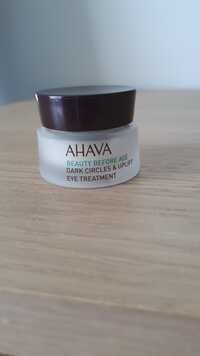 AHAVA - Dark circles & uplift Eye treatment