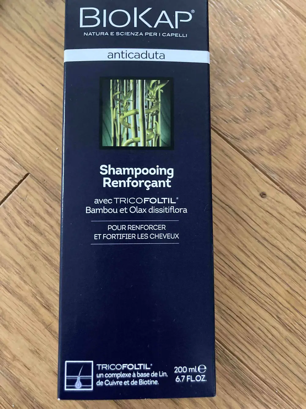 BIOKAP - Shampooing renforçant avec Tricofoltil