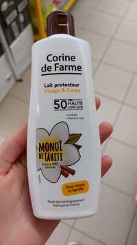 CORINE DE FARME - Monoï de Tahiti - Lait protecteur SPF 50