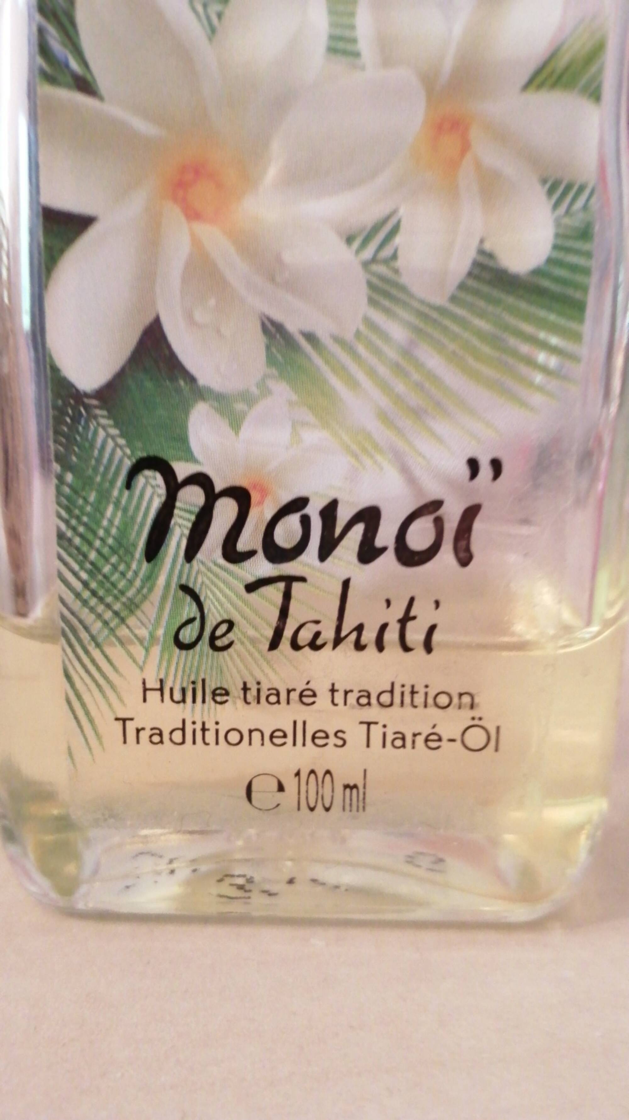 YVES ROCHER - Monoï de Tahiti - Huile tiaré tradition