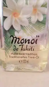 YVES ROCHER - Monoï de Tahiti - Huile tiaré tradition