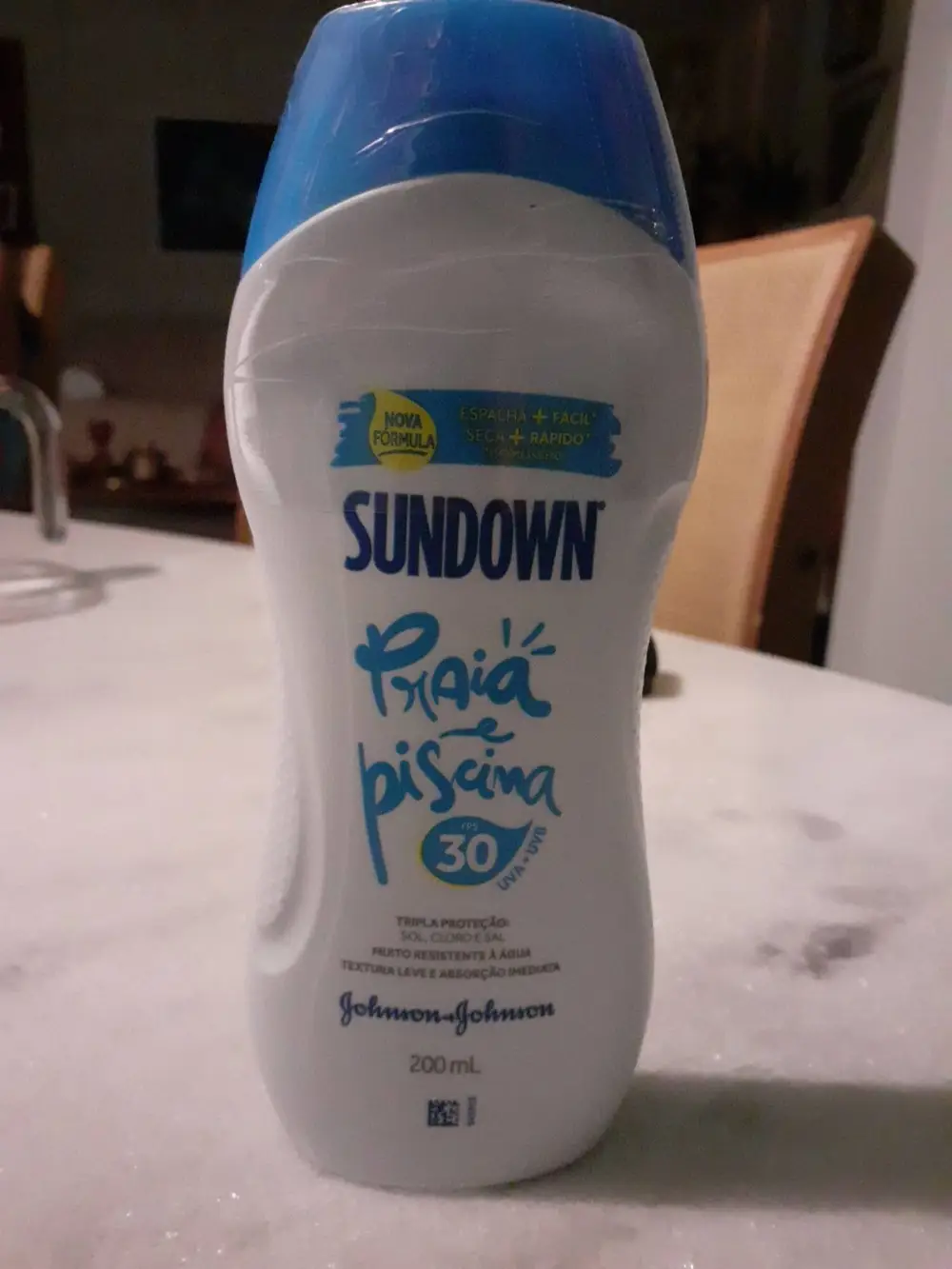 JOHNSON & JOHNSON - Sundown - Praia e piscina FPS 30