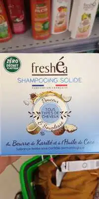 FRESHÉA - Shampooing solide au beurre de karité et à l'huile de coco