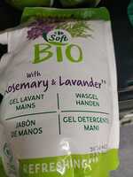 CARREFOUR SOFT - Bio - Gel lavant mains rosemary & lavander