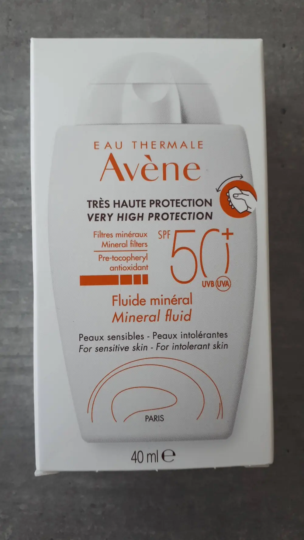 AVÈNE - Fluide minéral SPF 50+