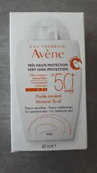 AVÈNE - Fluide minéral SPF 50+