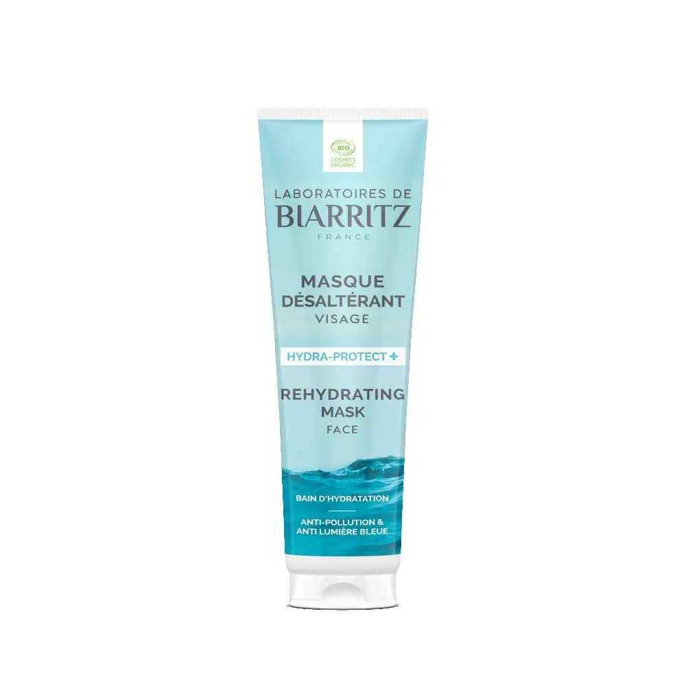 LABORATOIRES DE BIARRITZ - MASQUE DÉSALTÉRANT VISAGE HYDRA-PROTECT + CERTIFIÉ BIO - 75ML