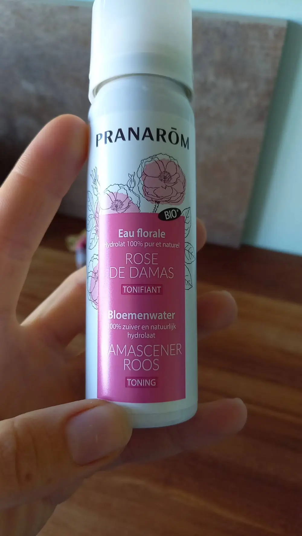 PRANARÔM - Rose de damas  - Eau florale