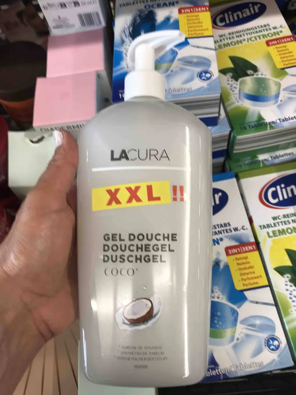 LACURA - XXL - Gel douche coco