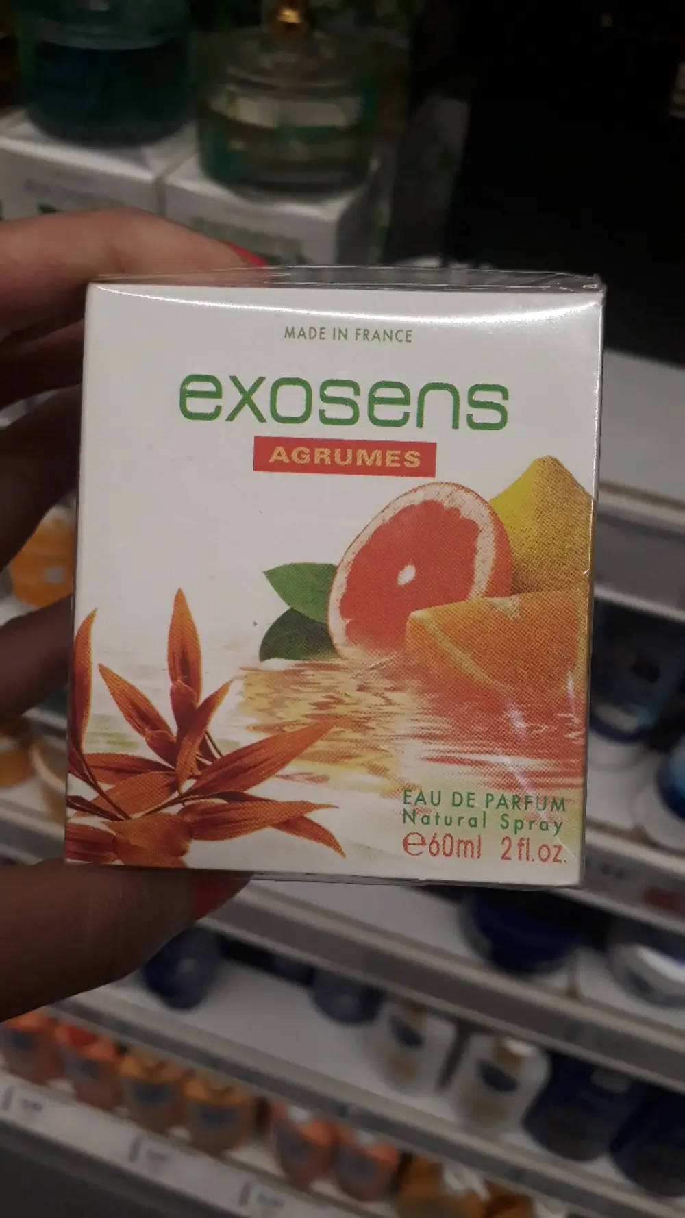 EXOSENS - Agrumes - Eau de parfum natural spray