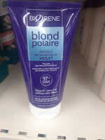 BIORÈNE - Blond polaire - Masque dejaunisseur violet 