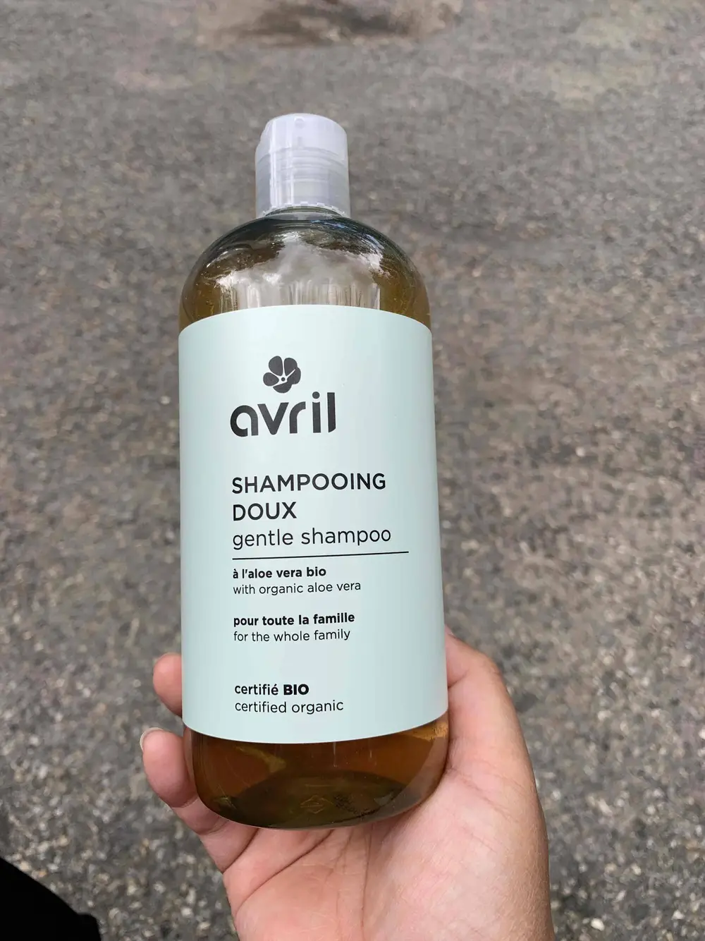 AVRIL - Shampooing doux à l'aloe vera bio